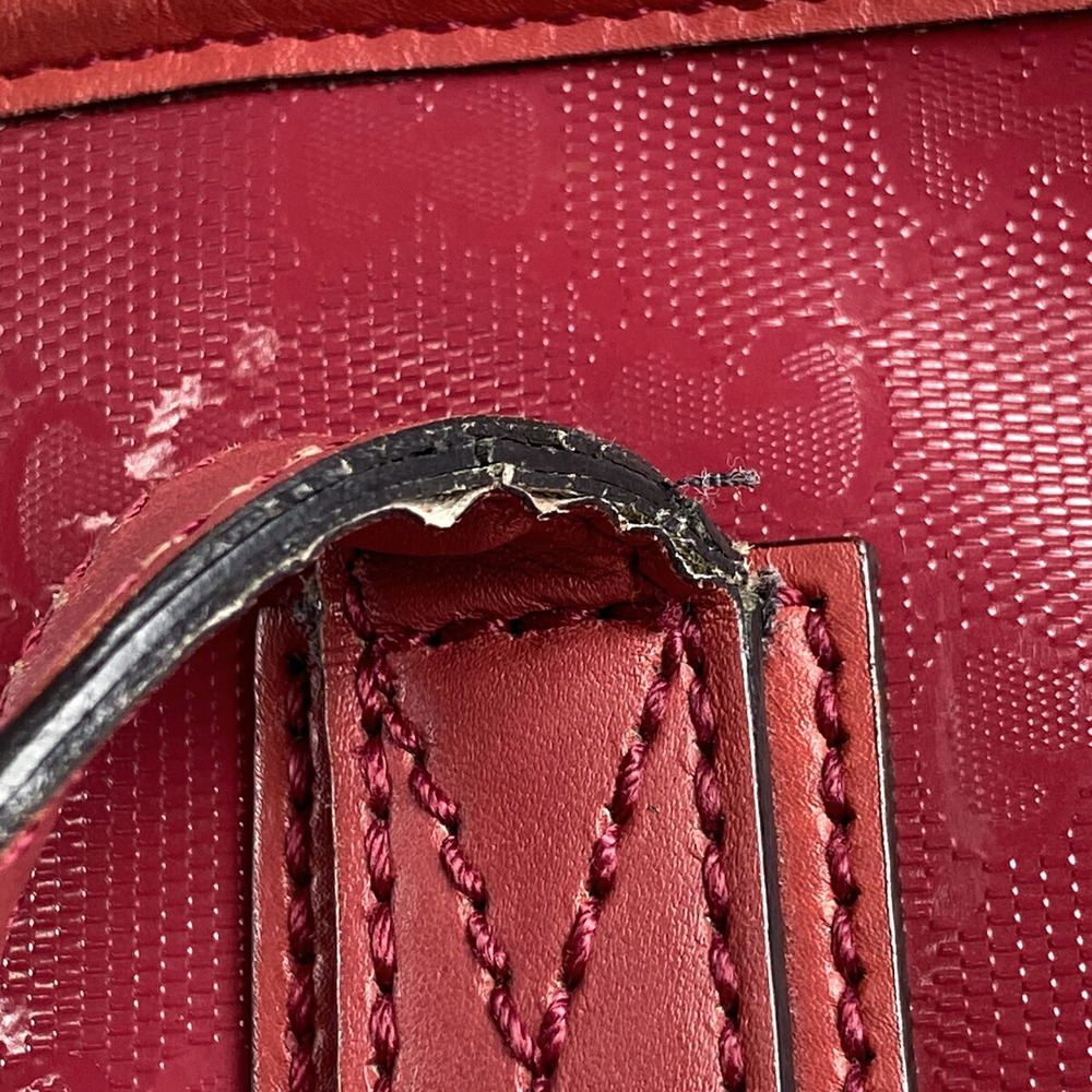 Gucci Gg Implement Tote Bag Canvas Red - image 3